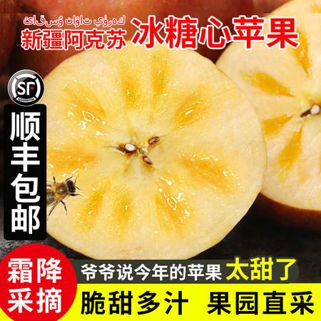新疆阿克蘇冰糖心蘋果 年貨臻選，新鮮直達